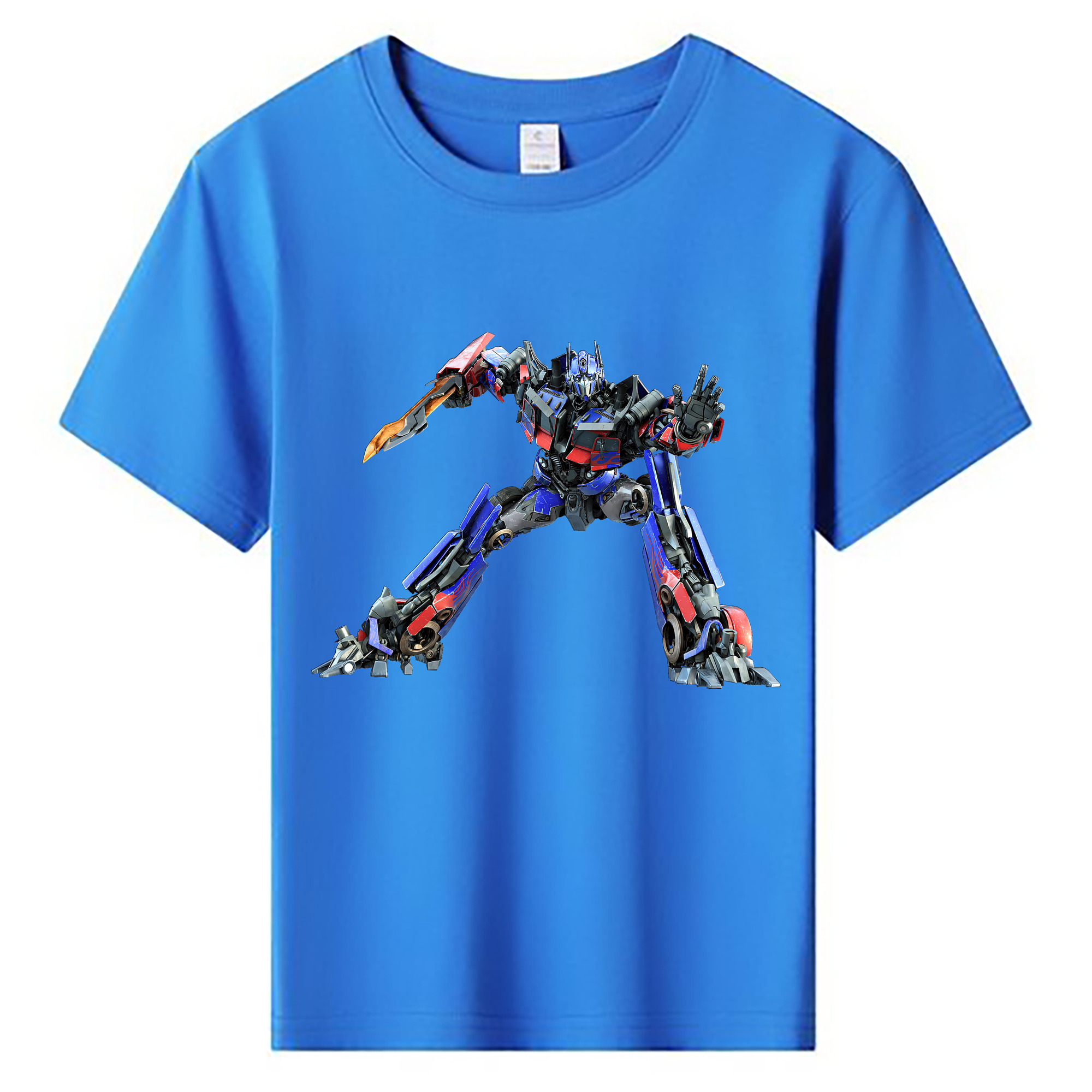 （画像用） Transformers トランスフォーマー 綿100％キッズTシャツ（フロントプリント）